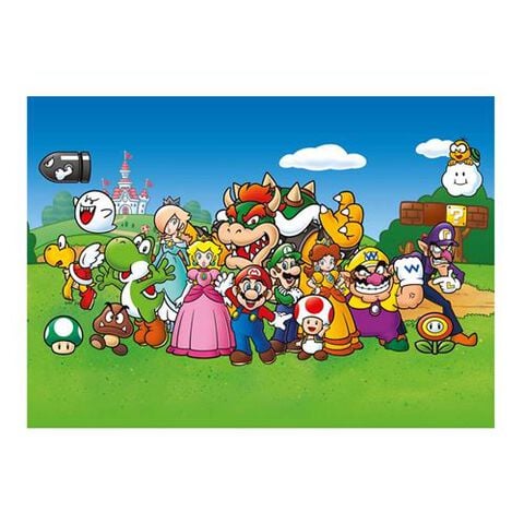 Puzzle - Mario - Super Mario And Friends 500 Pieces (nouvelle Version)